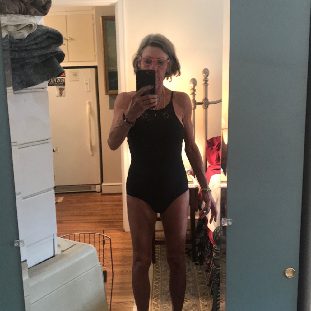 🩱🖤🔥Justice S Black 1-Piece Swimsuit